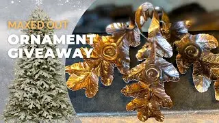 GIVEAWAY! Leaf Ornament from the Iron Oak