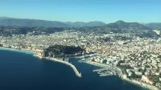 Nice, France, LFMN, VOR22L, visual p-track