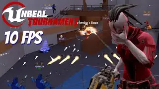WTF is this lag??? Unreal Tournament Mega Blitz Gameplay