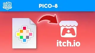 How to upload Pico-8 games to Itch.io