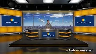 STUDIO 9 : Virtual Studio Set from virtualstudiosets.com