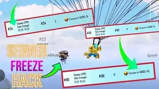 🇮🇳-41 SERVER FREEZE HACK IN CONUQEROR LOBBY #83 RANK IN ASIA | iGamerYT