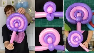Balloon lollipop. How to make. Tutorial