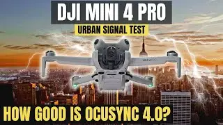 DJI Mini 4 Pro Ultimate Urban Signal Test v Mini 2 & Mini 3 Pro
