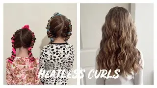 Heatless Curls Using Socks | Q’s Hairdos