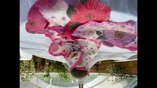 Felt scarf tips Part 5 @ArtFelt