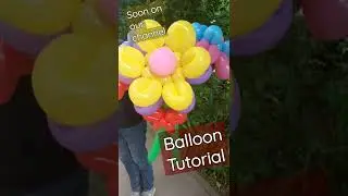 Цветы из шариков Balloon Flower Bouquet TUTORIAL soon on our channel