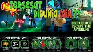 Biasanya Produksi Film, Kok Malah Bikin Game Roblox [Beetlejuice] Escape the Afterlife Cobain Ah 😁
