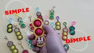Simple Dimple / Pop It wooden anti stress toy (Симпл Димпл / Поп Ит игрушка анти стресс из дерева)