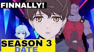 Tower of god season 3 release date confirm🥳|| tower of god season 3 trailer