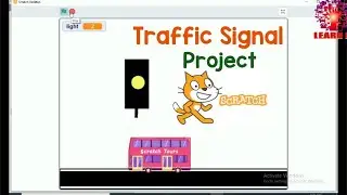Scratch for begginers//Traffic signal project in scratch//graphical programming in scratch//learn it
