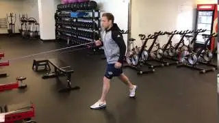 Split Squat to Row