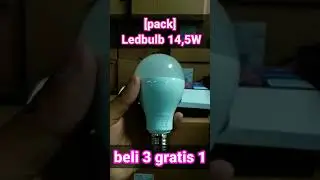 Lampu philips ledbulb 14,5 Wat #shorts #youtubeshorts