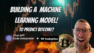 Can GPT-4 and Code interpreter guess the price of bitcoin using machine learning?!