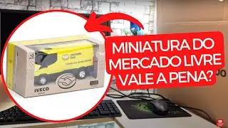 BRINQUEDO CARRINHO MINIATURA VAN DE ENTREGA DO MERCADOLIVRE