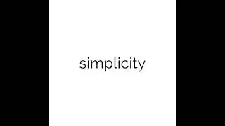16 | Simplicity