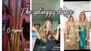 The splingee dance- Original vs Lexi Rivera vs Rebecca Zamolo (music copyright- SME)