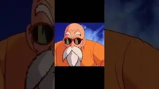 flexs of master roshi #goku #dbs #dbz #masterroshi