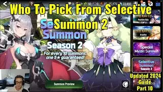 Epic Seven - Who To Pick From Selective Summon 2, How to beat Mort and Belian Bosses!
