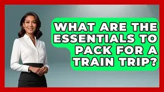 What Are the Essentials to Pack for a Train Trip? | The Rail and Cruise Experts