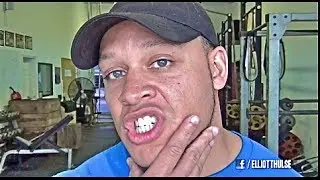 Afraid of Big Guys at the Gym (pussy?)