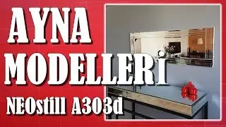 AYNA MODELLERİ | NEOSTILL-Dekoratif Duvar Salon-Ofis Boy Ayna 40x120 A303-d