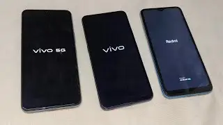 Vivo T1 Pro vs Vivo V9 vs Redmi 8A Reboot Speed Test