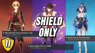 One Quest, One Ascension | Genshin Impact Shield Only