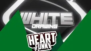 White Drawing. Overlay Intro // HEARTFUNNYTV