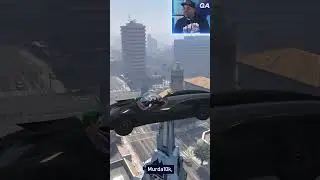Franklin and Lamar REACT to Crazy Stunt in GTA V #expertsreact #gaming #gtav