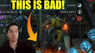 It's Been Ages Since I've Seen Boss Scorpion's Hazzard Injustice 2 Mobile