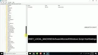 Windows Script Host Access Is Disabled on This Machine - FIX