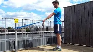 Shoulder Strengthening with an Elastic Band - Shoulder Extension!