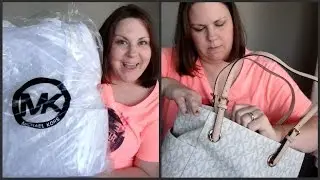 Michael Kors Jet Set Signature Tote Unboxing | 10.28.16