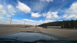 Затопило ли трассу Астана - Петропавловск?