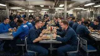 How Aircraft Carrier Sailors Eat, Sleep & Survive for 3 Months at Sea