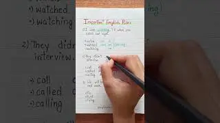Don't miss these important rules of English 💯👩‍🏫✅️