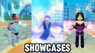 Halloween characters showcase. Heroes online world roblox