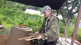 Мой первый тандыр своими руками))