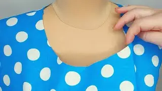 🎯 Why does the neck bulge when sewing and how to fix it
