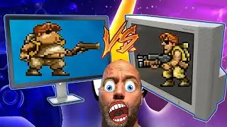 Conseguiré que una PANTALLA MODERNA se vea como una de TUBO para RETROGAMING ? ? ?