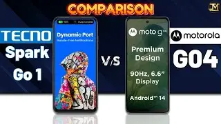 Tecno Spark Go 1 vs MOTOROLA G04 : Which Phone is Best❓😯