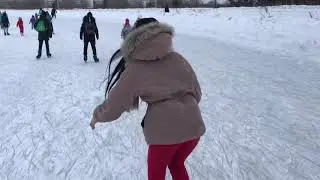 Упала...