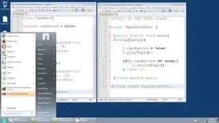 Head First Java - Ch 2 TapeDeck and TapeDeckTest An Introduction to JAVA programming.