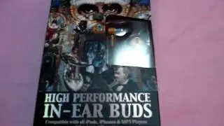Michael Jackson Dangerous Section 8 Earbuds Unboxing