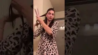 CURL your hair with a STRAIGHTENER 