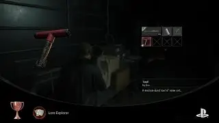 RESIDENT EVIL 2, Lore Explorer, Trophy Capture PS5 Gameplay