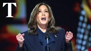Kamala Harris officially accepts Democratic presidential nomination