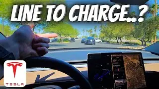 DoorDash & Uber Eats With A TESLA