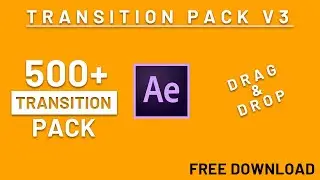 Transitions Builder Pack v3 for After Effects CC | MOTION FACTORY PLUGINS | 500+ TRANSITIONS PACKS